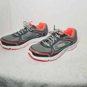 Fila Soar 2 DSL Foam Running Shoes 9 Gray/Green